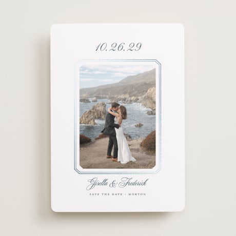 Foil-Pressed Save the Date Cards