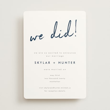 Wedding Announcements