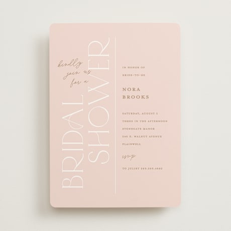 Bridal Shower Invitations