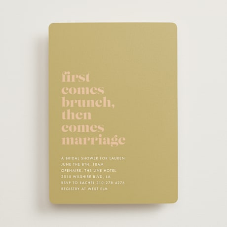 Bridal Shower Invitations