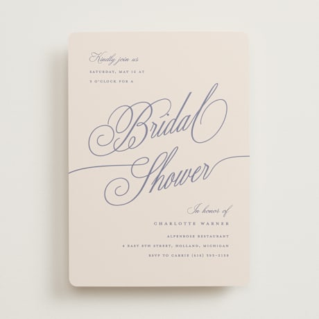 Bridal Shower Invitations