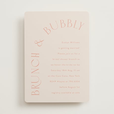 Bridal Shower Invitations
