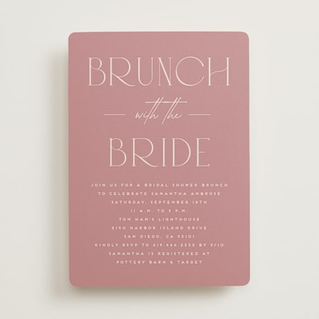 Bridal Shower Invitations