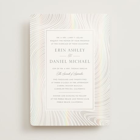 Gloss-Press Wedding Invitations