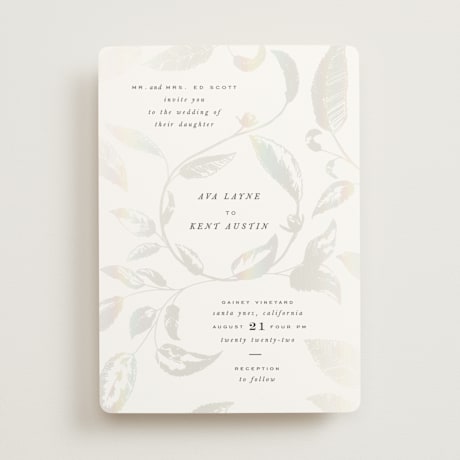Gloss-Press Wedding Invitations