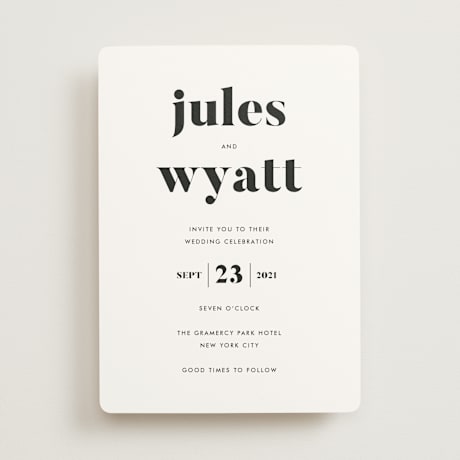 Wedding Invitations