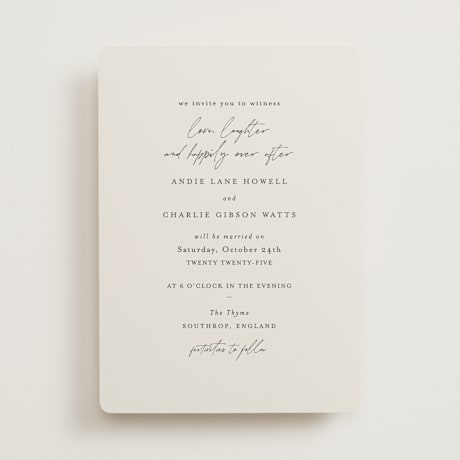 Wedding Invitations