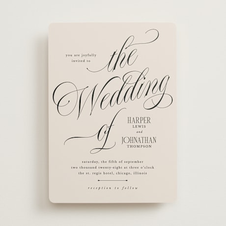 Wedding Invitations