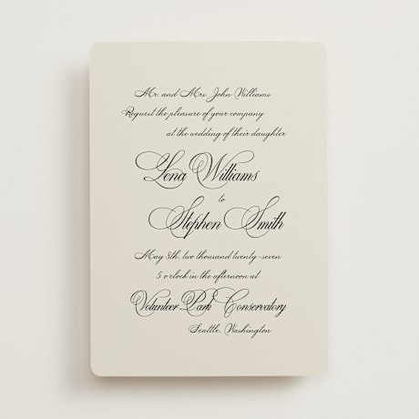 Wedding Invitations