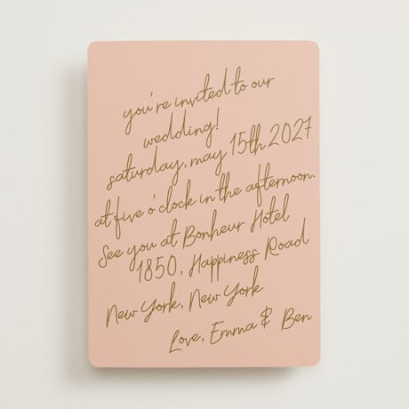 Wedding Invitations