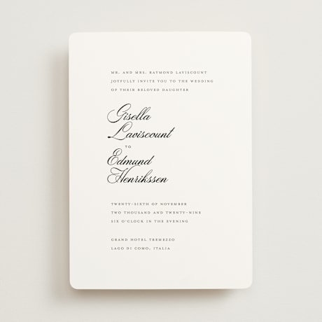 Wedding Invitations