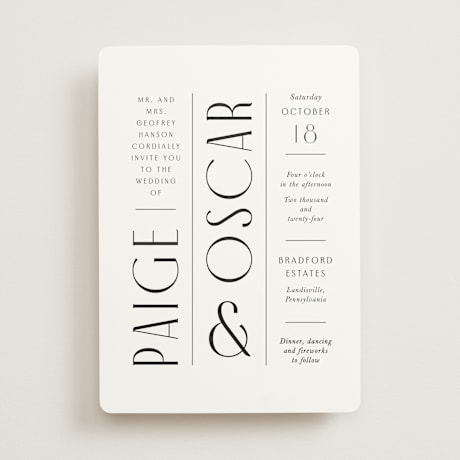 Wedding Invitations