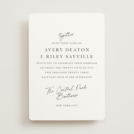 Wedding Invitations