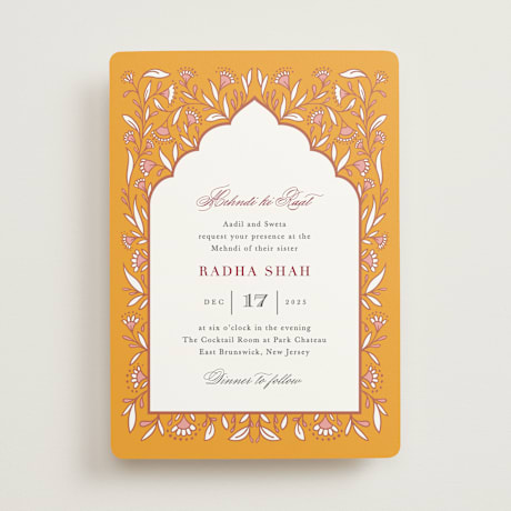 Mehndi Invitations