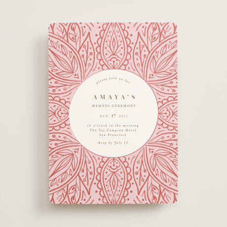 Mehndi Invitations