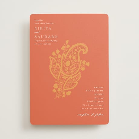 Mehndi Invitations