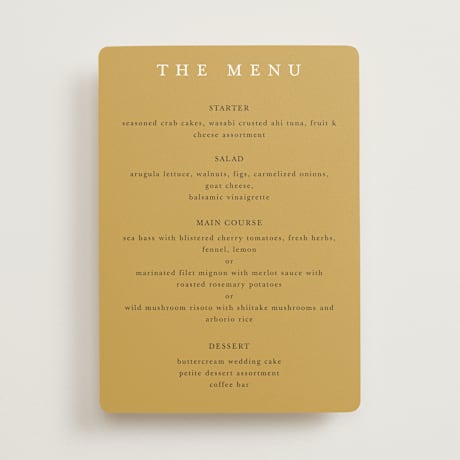 Menus