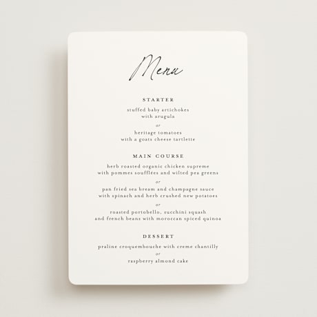 Menus
