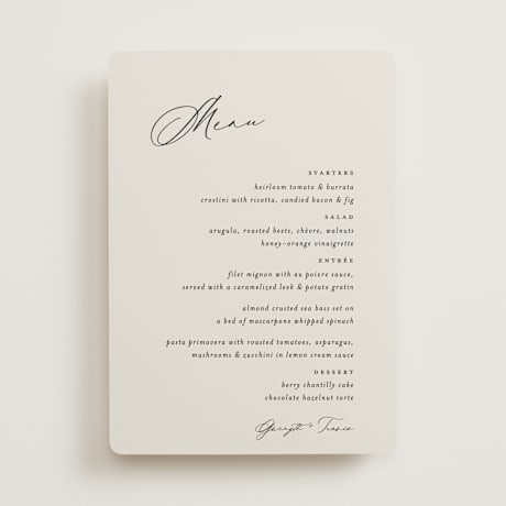 Menus