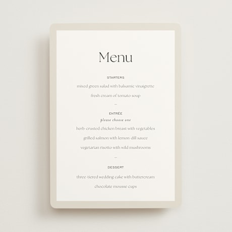 Menus