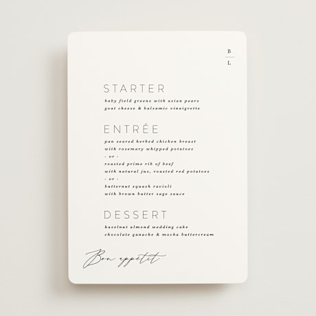 Menus