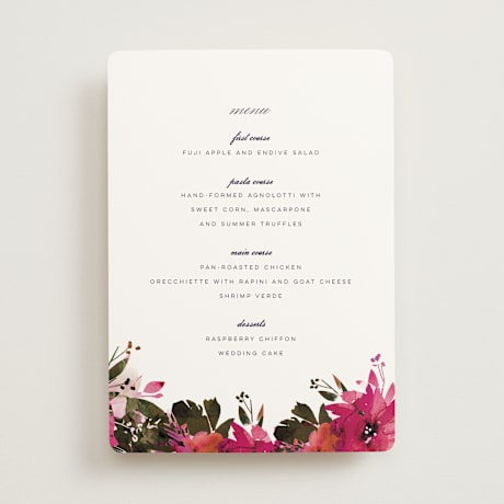 Menus