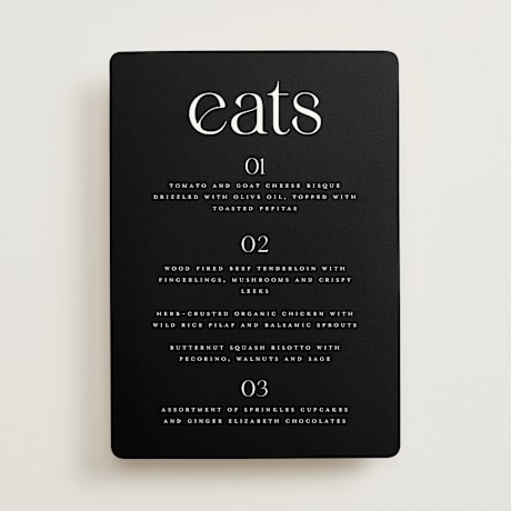Menus