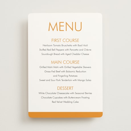 Menus