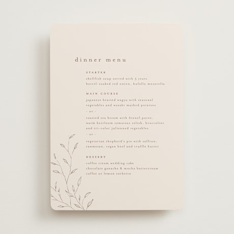 Menus