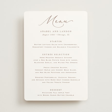Menus