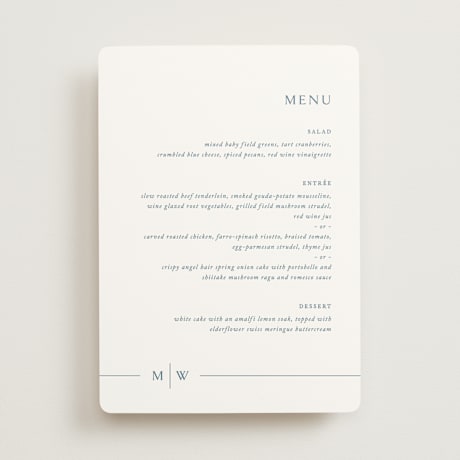 Menus