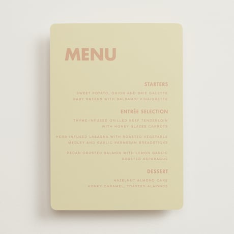 Menus