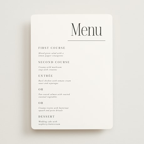 Menus