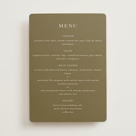 Menus