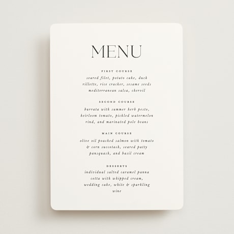 Menus