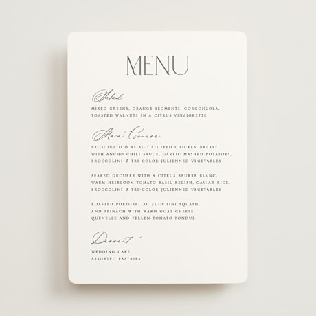 Menus