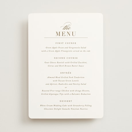 Menus