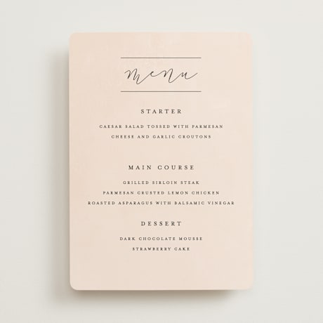 Menus