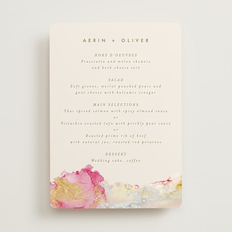 Menus
