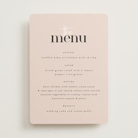 Menus
