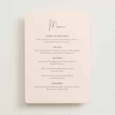 Menus