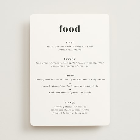 Menus