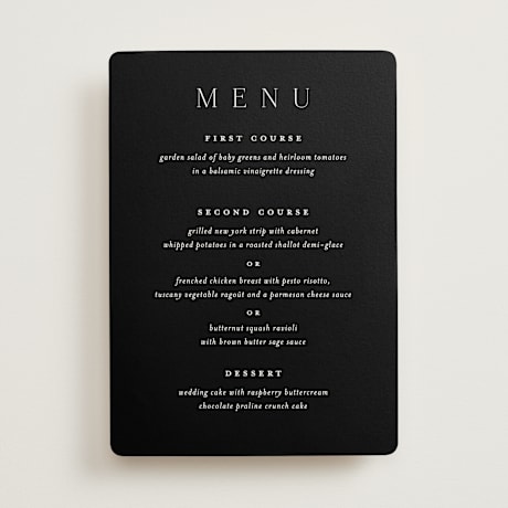 Menus