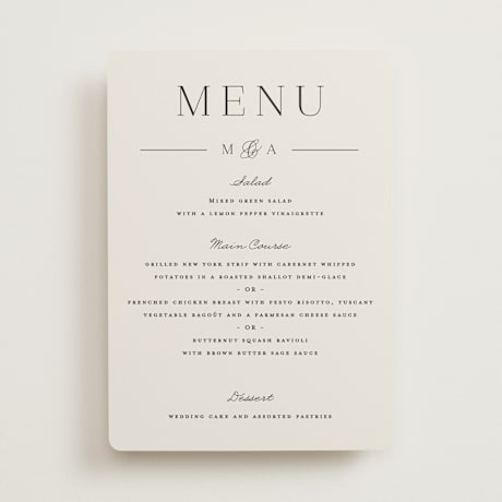 Menus