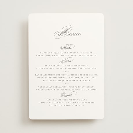 Menus
