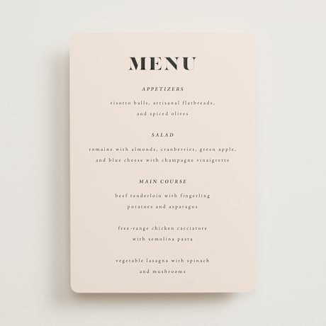 Menus