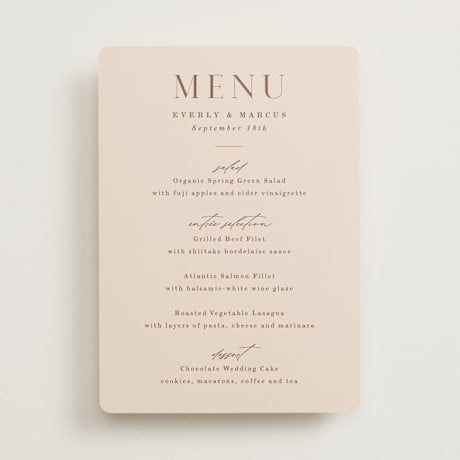Menus