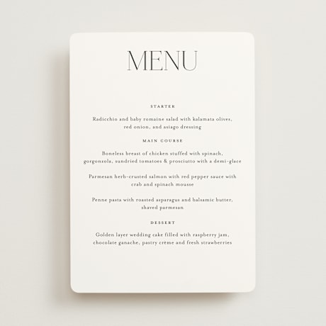 Menus