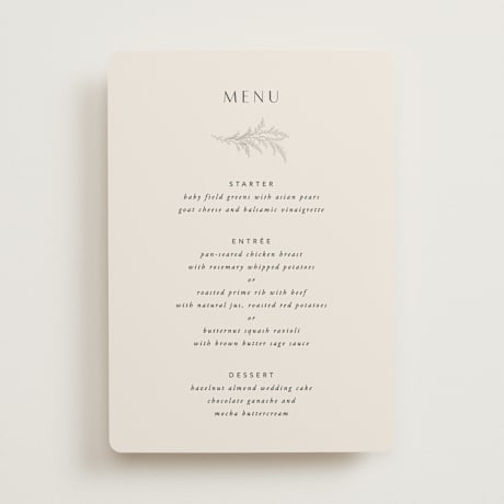 Menus