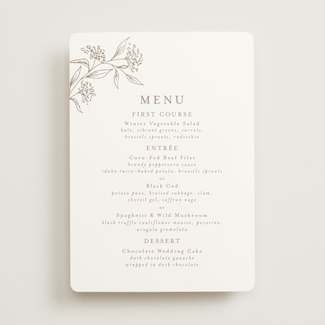 Menus